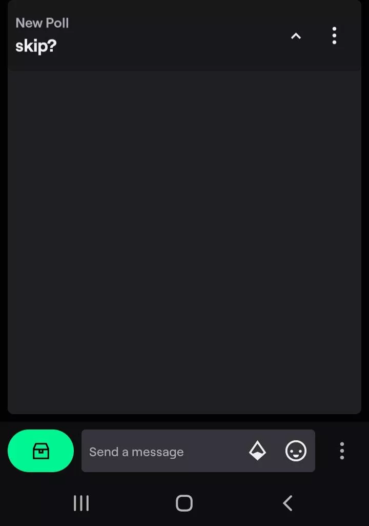 Poll problem  posted by LowCrab3920