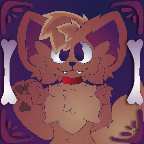 prehistoric puppy posted by popinak-cz