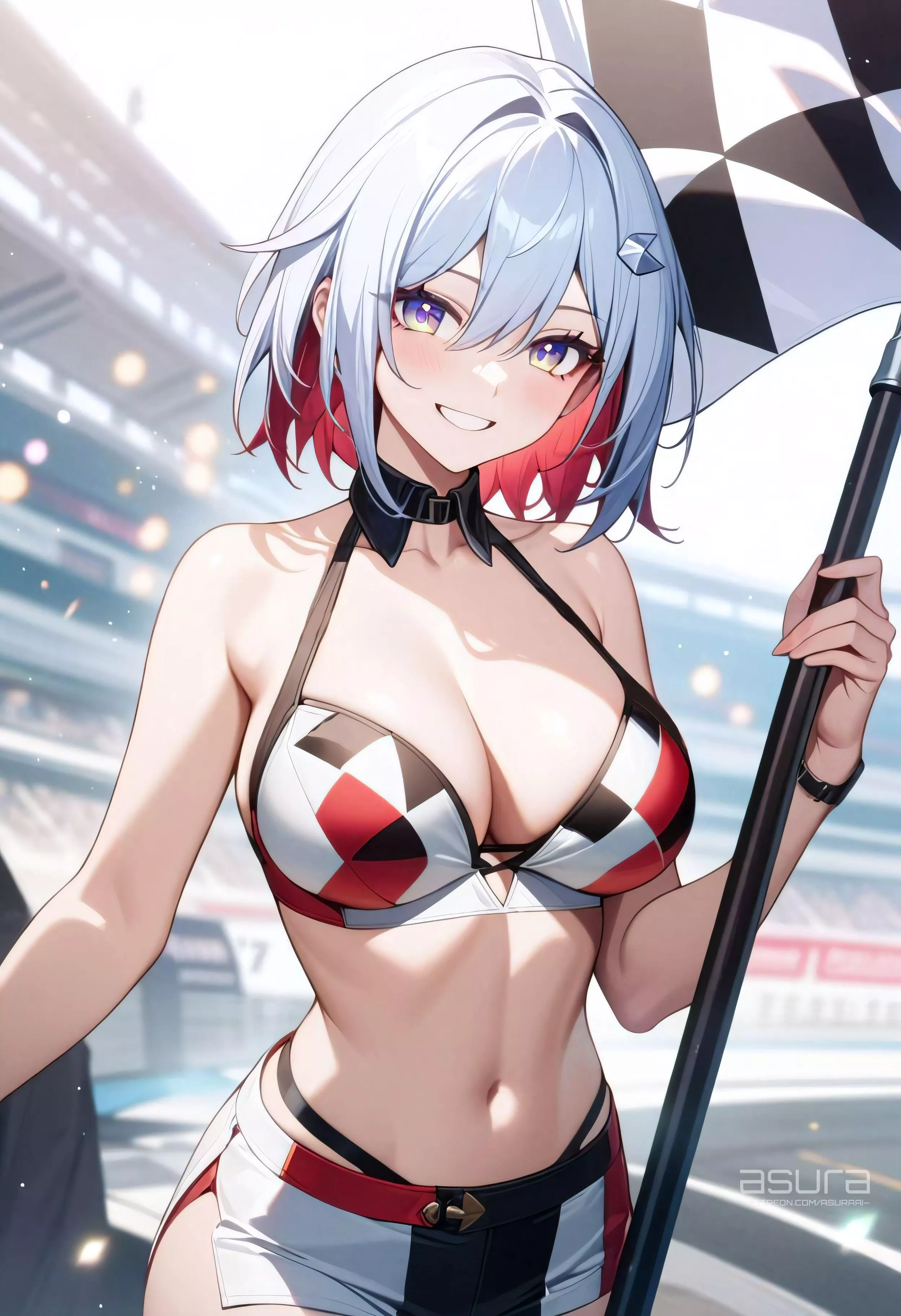 Race Queen Topaz [Honkai Star Rail] posted by CheetahSperm18