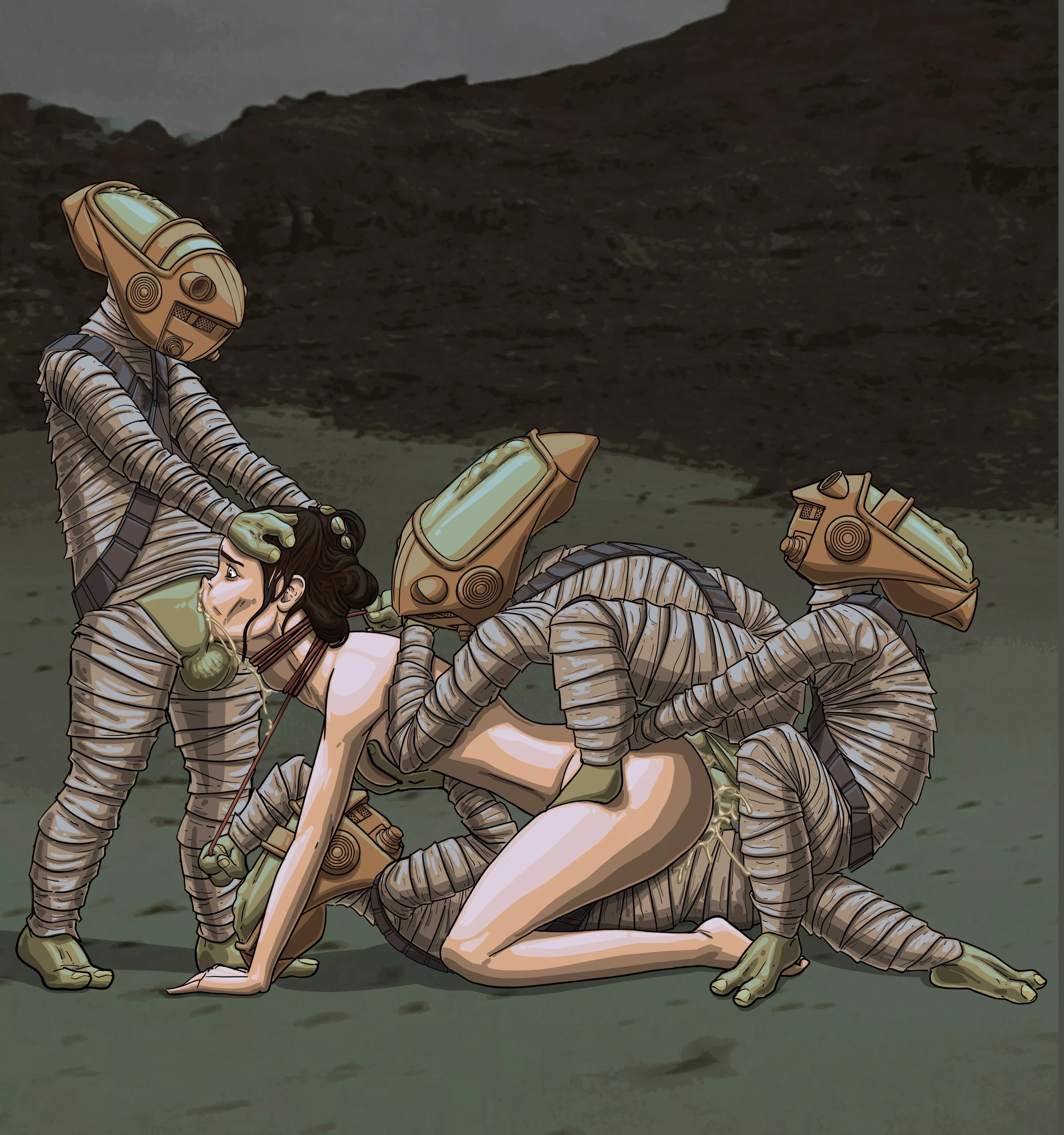 Rey getting used and made airtight by aliens, nothing new for her (e-ward) posted by Braindumbgoon