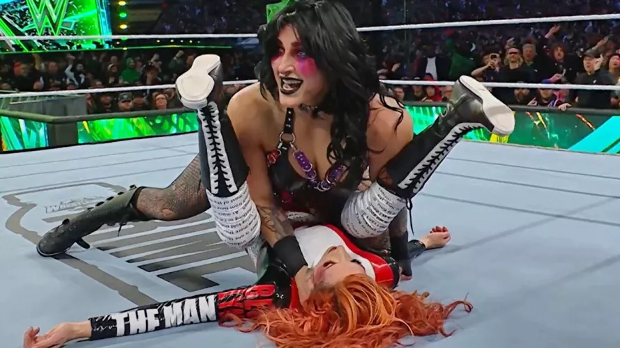 Rhea Ripley and Becky Lynch by MarionberryCivil1147