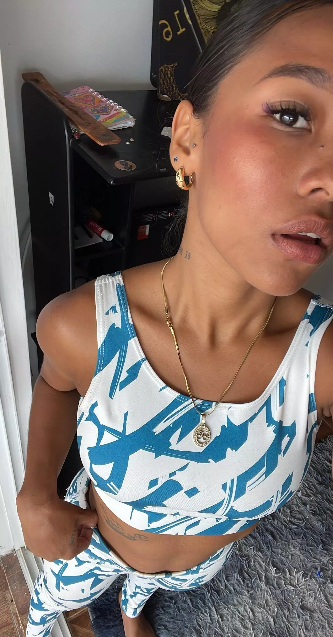 rocking my crop tops all day, cute or sexy? posted by JustBarh