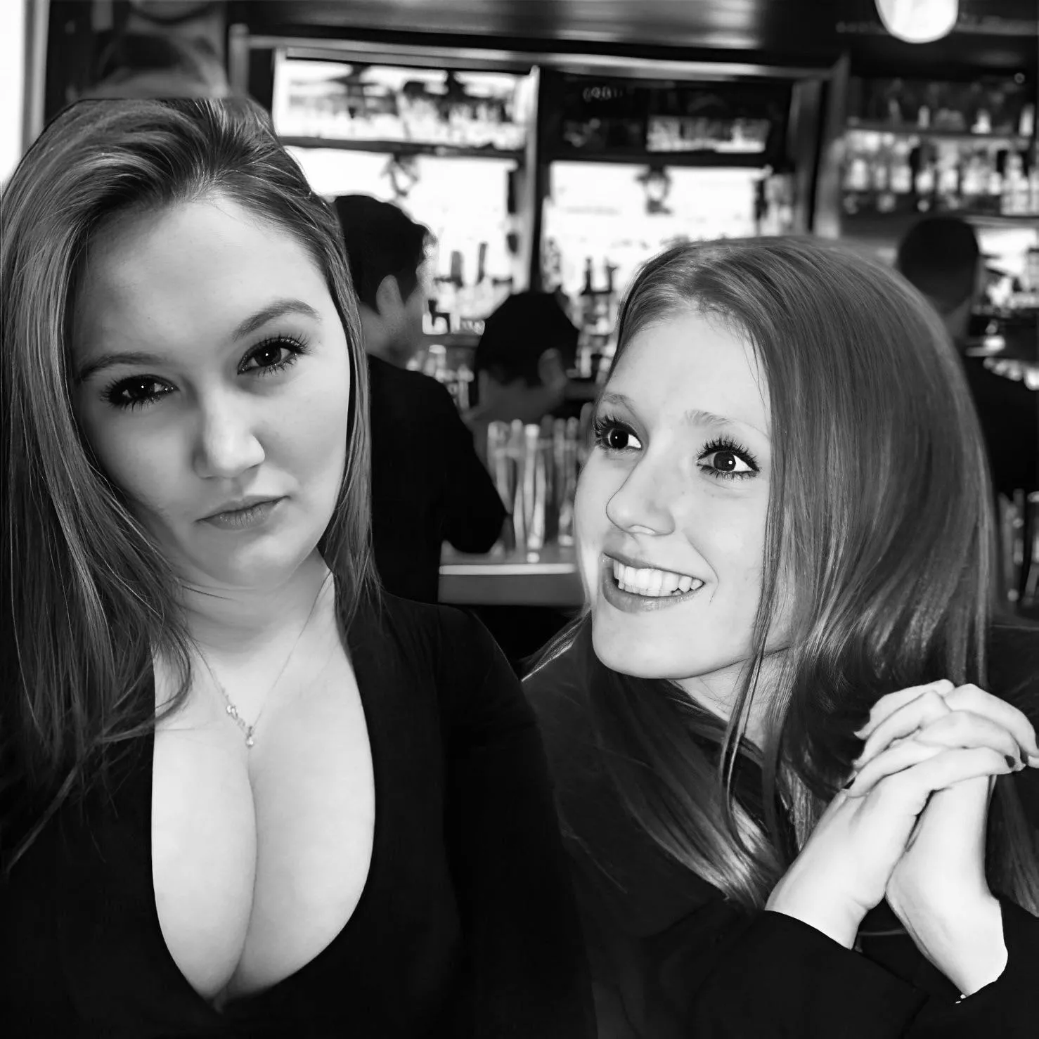 Shame about the black and white filter but I’m sure they did well in the bar that night… posted by Select_Philosophy524