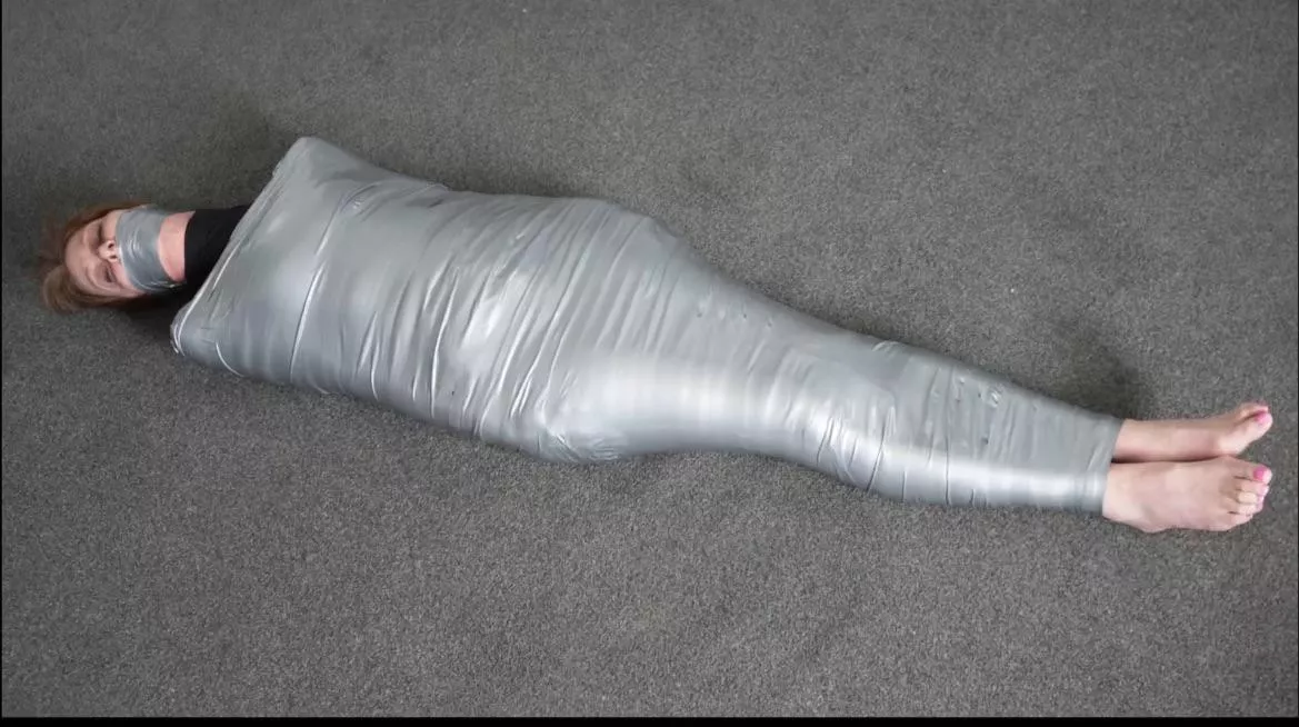 The stupid milf next door gets wrapped… posted by pigbutt765365