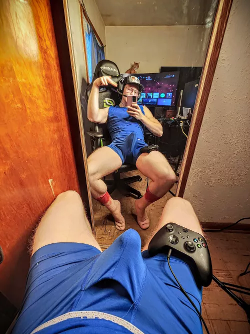 Would you grab my joystick while I'm gaming? Let me know  ⤵️ by gymbruhhhhh
