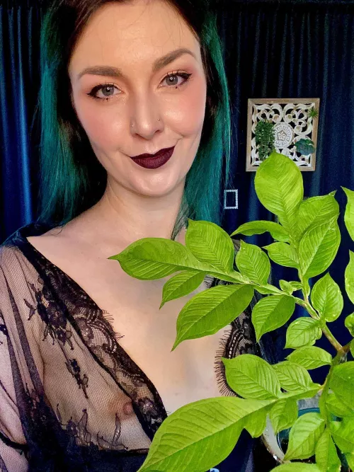 A little greenery to brighten your day by JaneIre_Pinup