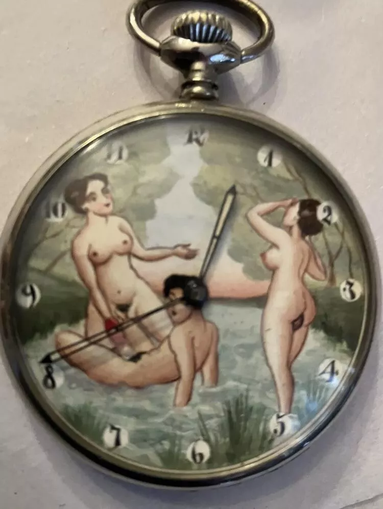 A proper gentleman must be on time, a pocket watch is a must! posted by IceHardCockSequel