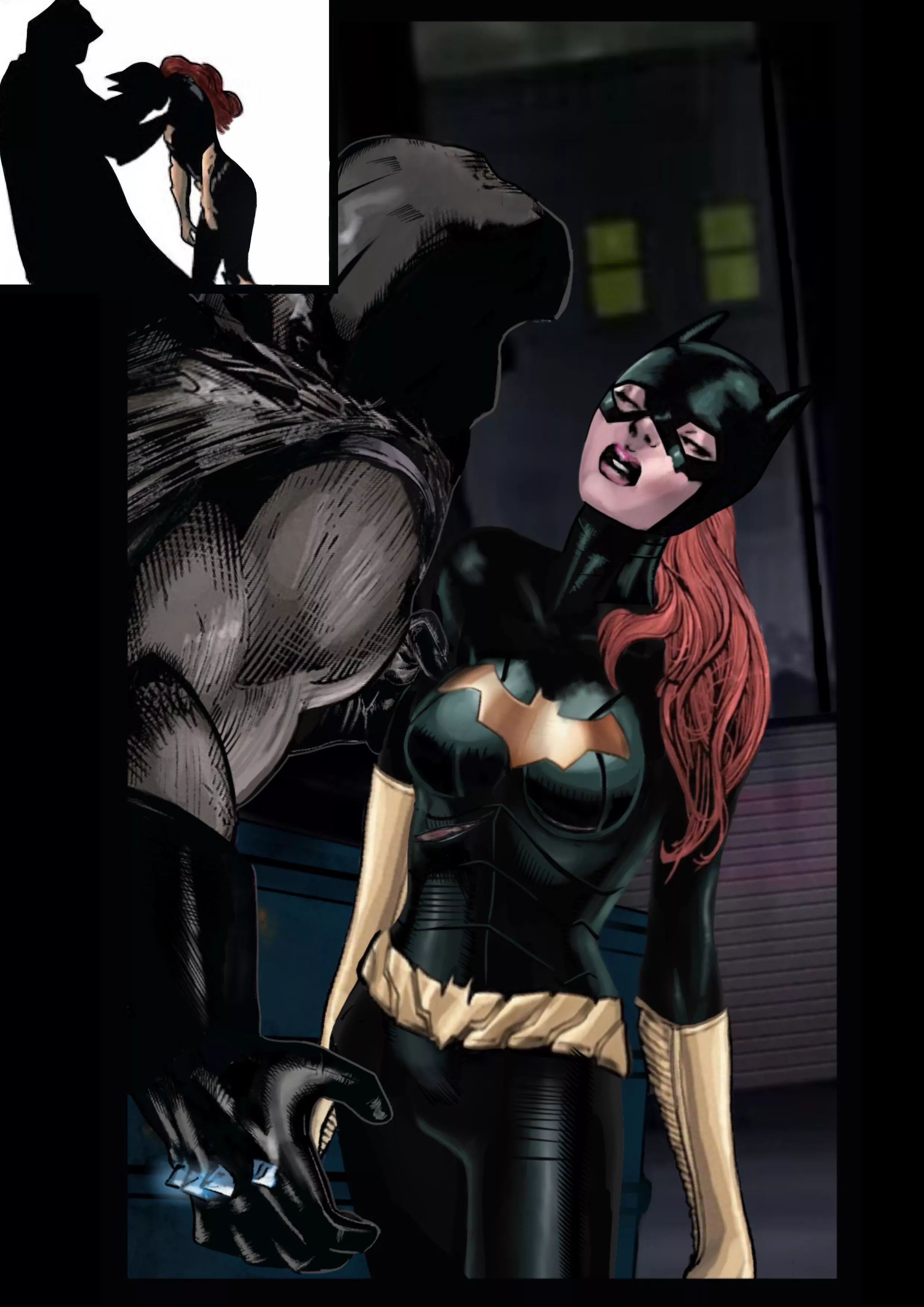 Batgirl defeated by Mirror posted by Hagarb