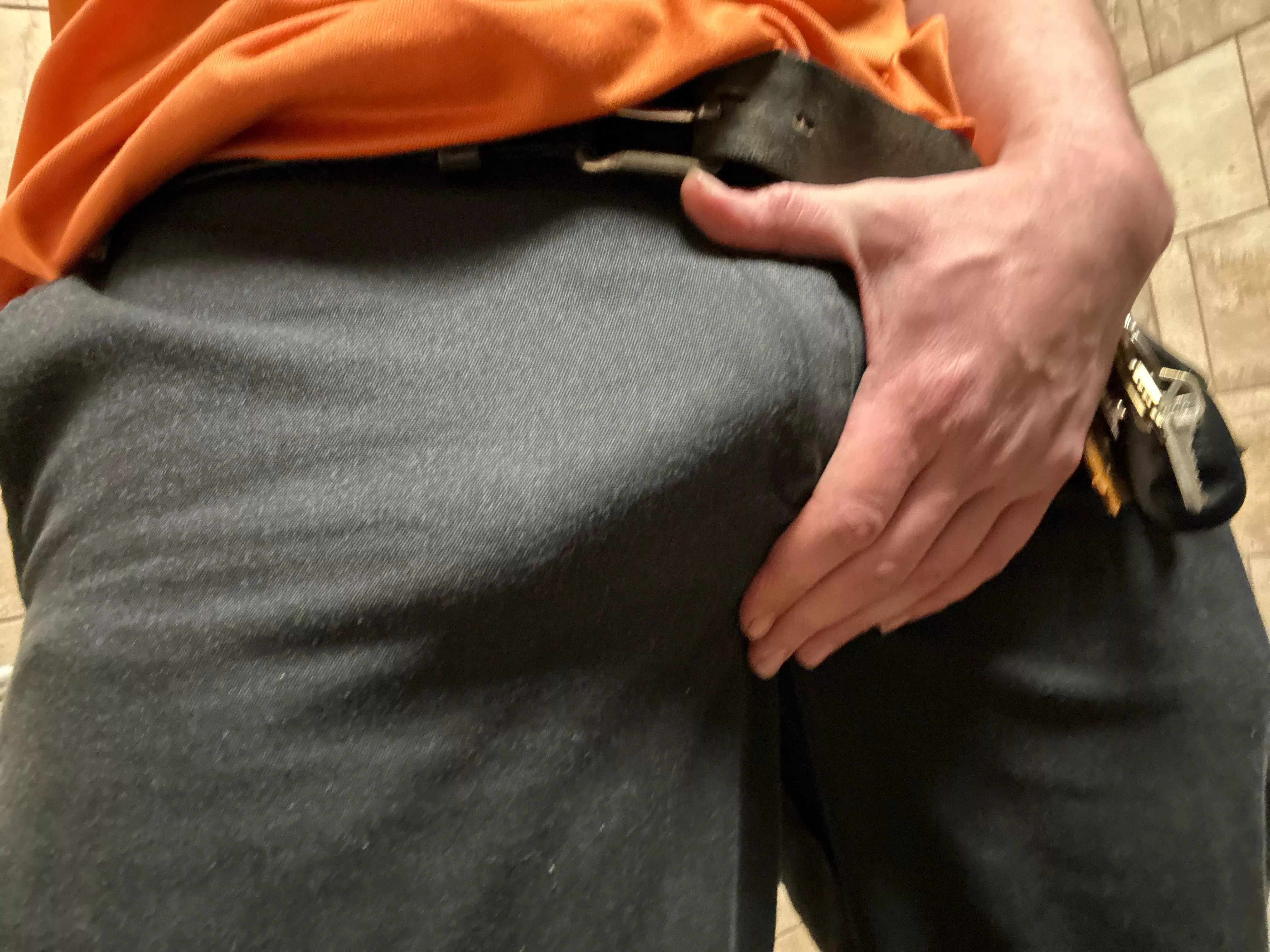 Cum inspect my bulge posted by AlertSatisfaction199