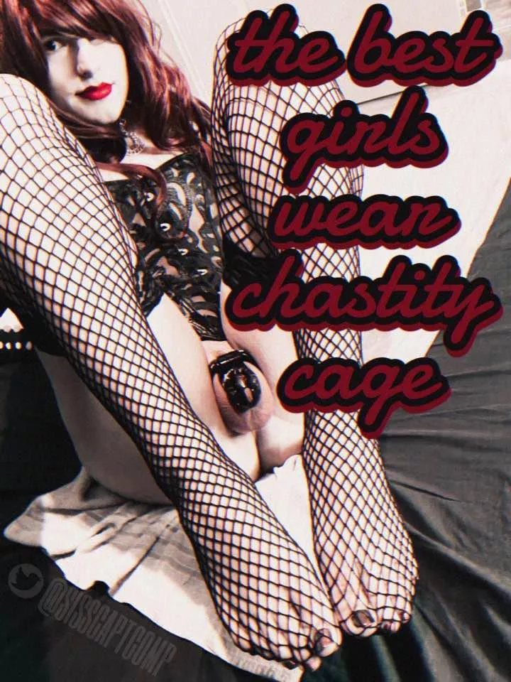 Every sissy needs to be locked posted by Ok_Information8995