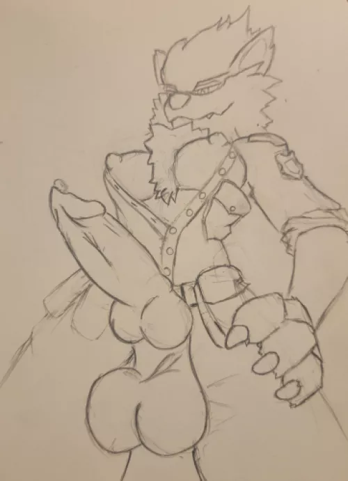 Futa officer Arcanine WIP by Dude-lor