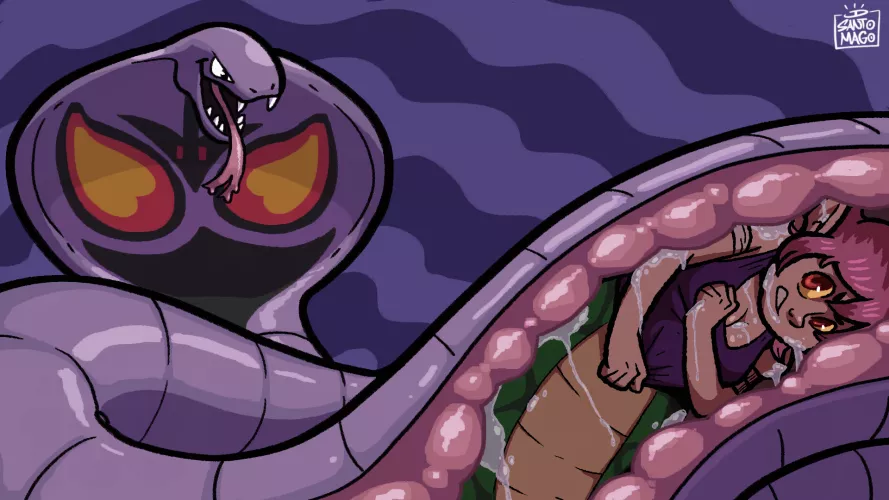 {image} Arbok YCH commission made for u/JoilyNaga by santomago