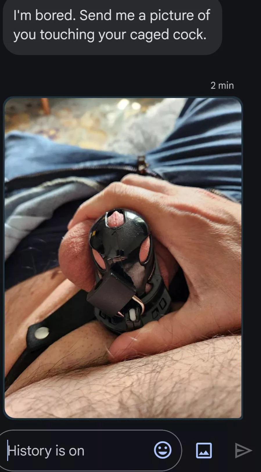 Impromptu Cage Check posted by 1isNone2isOne