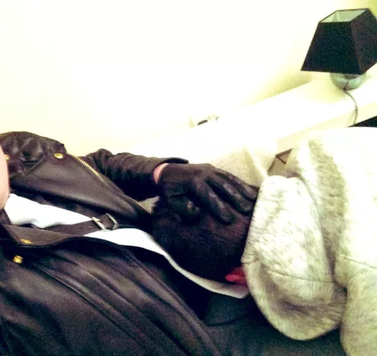 Leather daddy (Me, 40) encouraging him (23) by Leather__Magnus