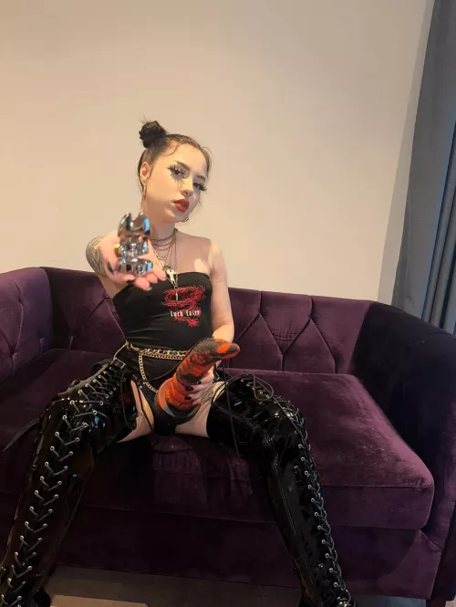 Let’s lock that useless little thing in chastity and make a use out of your hole instead  by notvicii