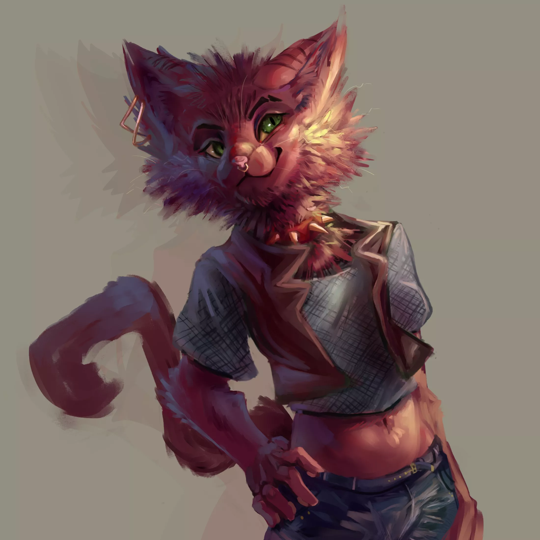 Messy fur [OC] posted by epheuz