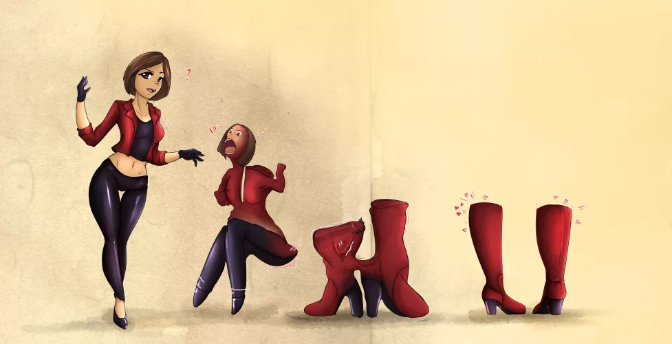 Miss Slayer - Shoes TF [Inanimate, Boots-TF] by Luxianne by Xander178