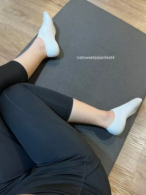 My socks after the gym 🤭 by natsweetasianfeet4