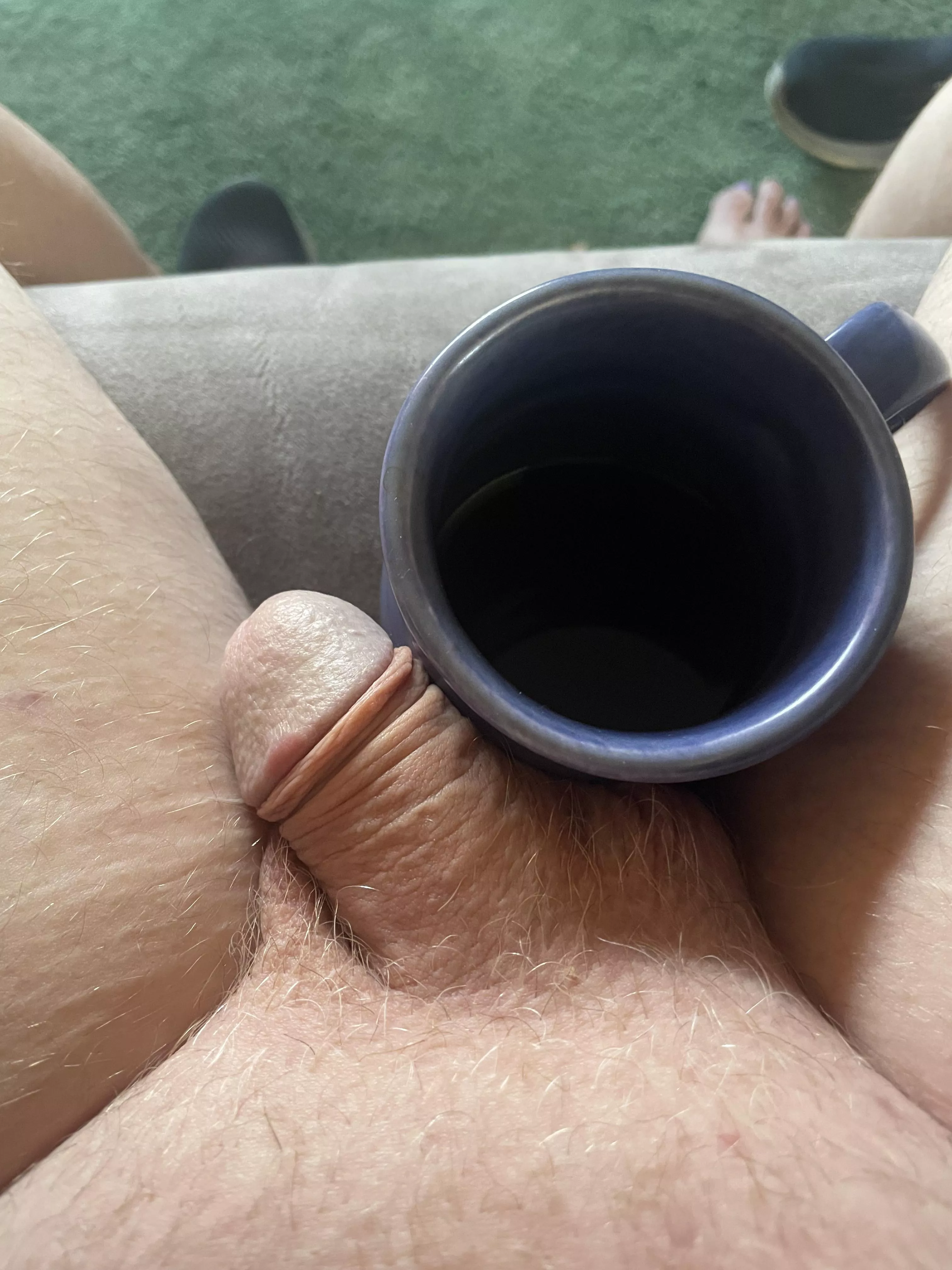Nice ball warmer on a cool morning! posted by Splat4u