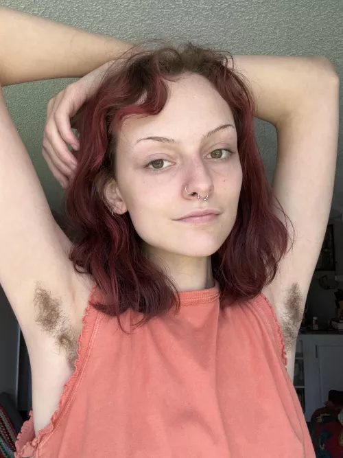 no deodorant or makeup today… feeling more attractive than ever  by fr0ntb0tt0ms_wh0re