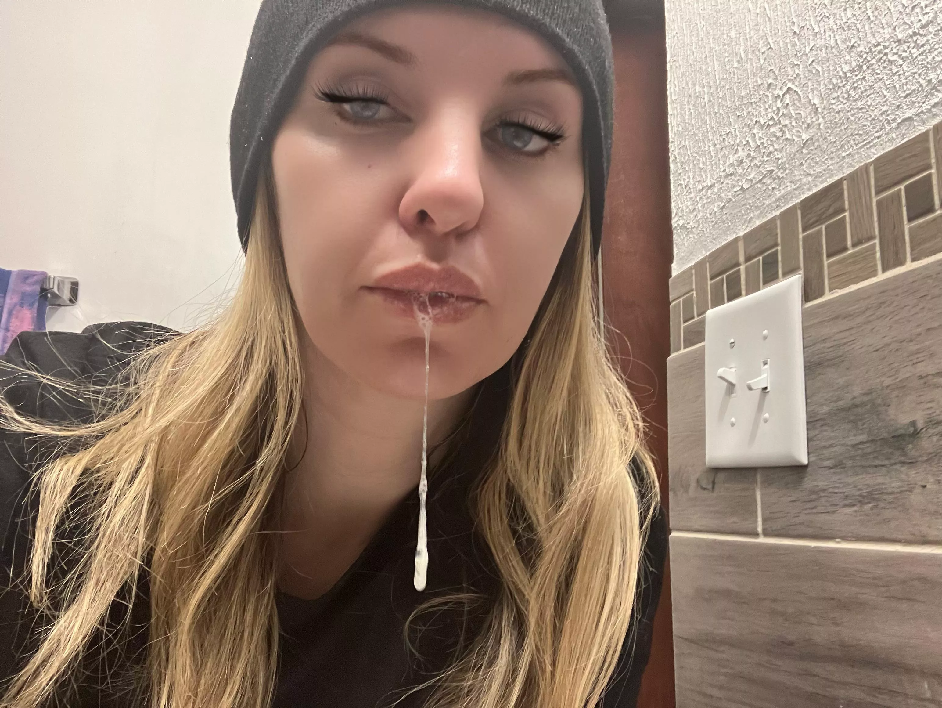 [OC]- catch my yummy spit babe  posted by Miss-marilyn-23