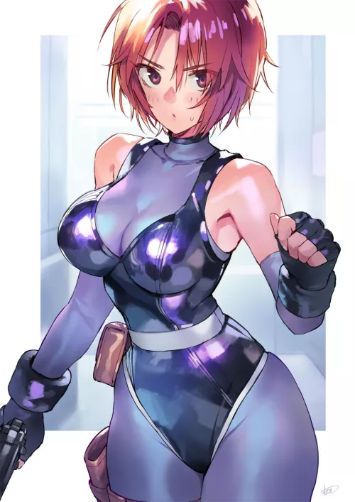 Regina [Dino Crisis] by CheetahSperm18