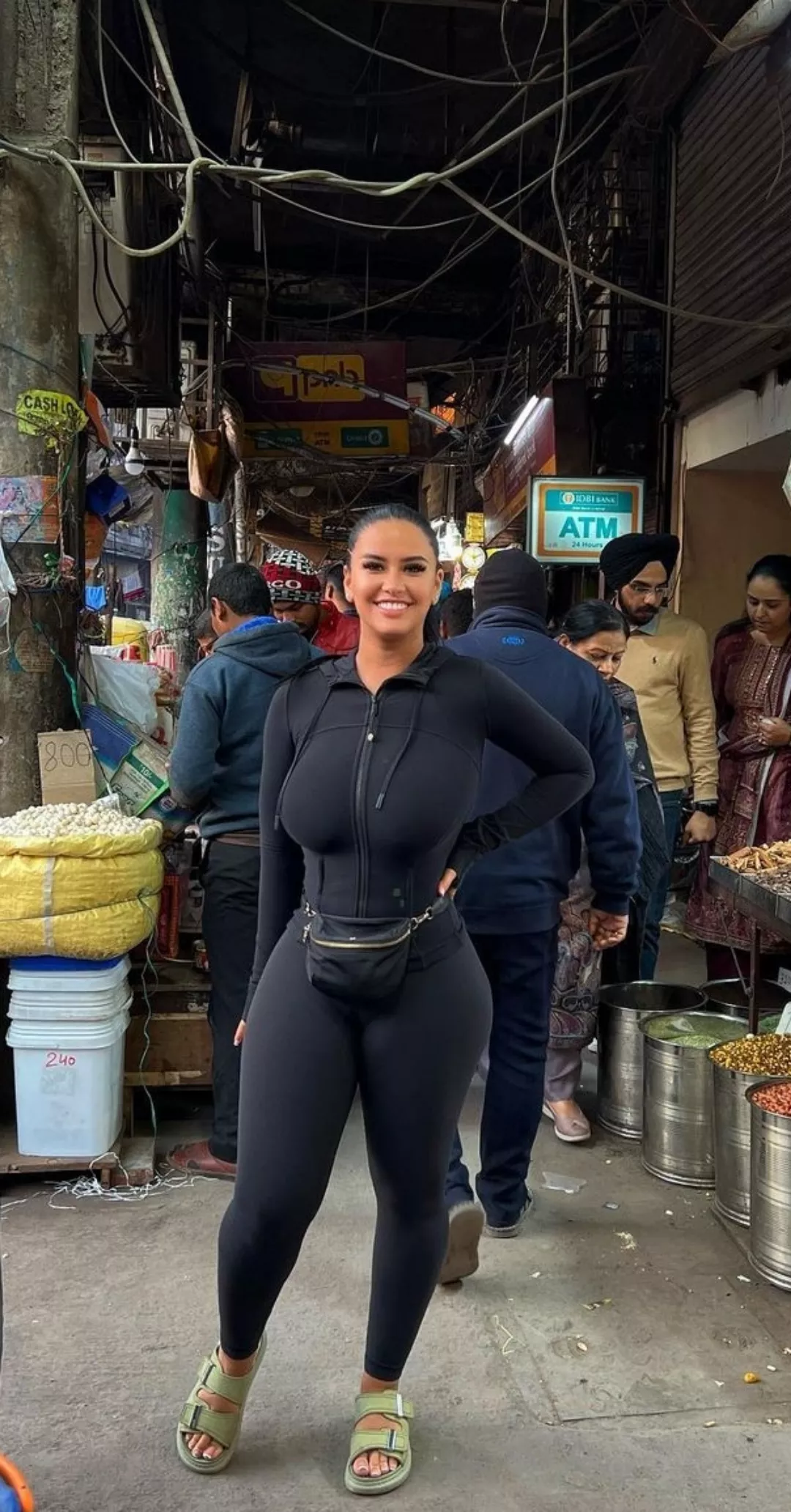 She tried..  posted by nattyphills