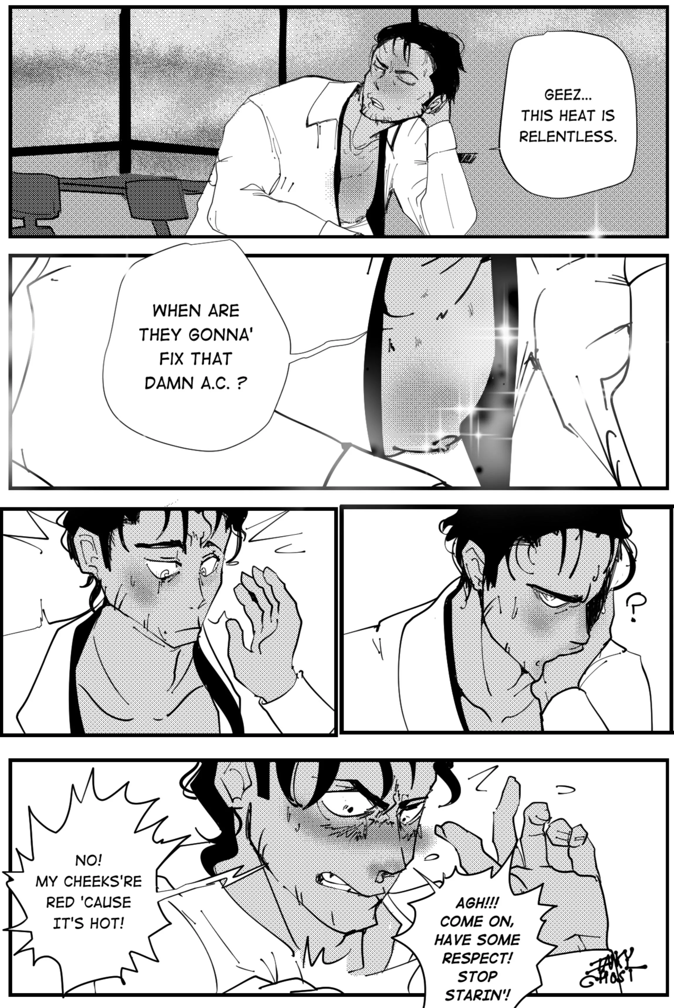 The AC is Broken posted by Inky-Ghost