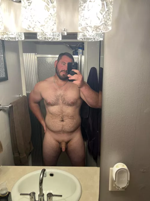 Thick ‘n Wild. Thinking of trimming down a bit  by ilikemilfsdaily