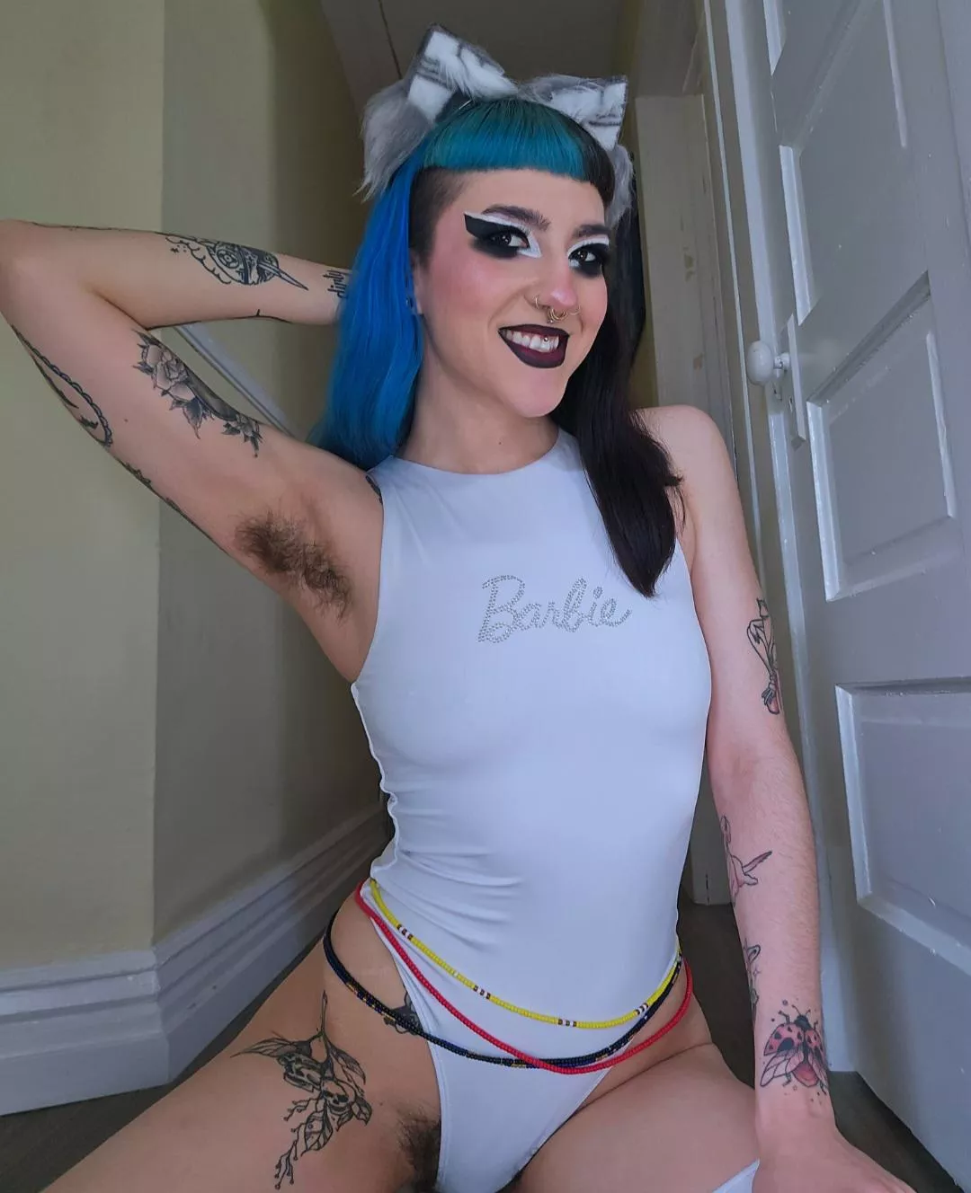 Your new fuzzy goth kitty is waiting for you Master!  posted by deathcorediva