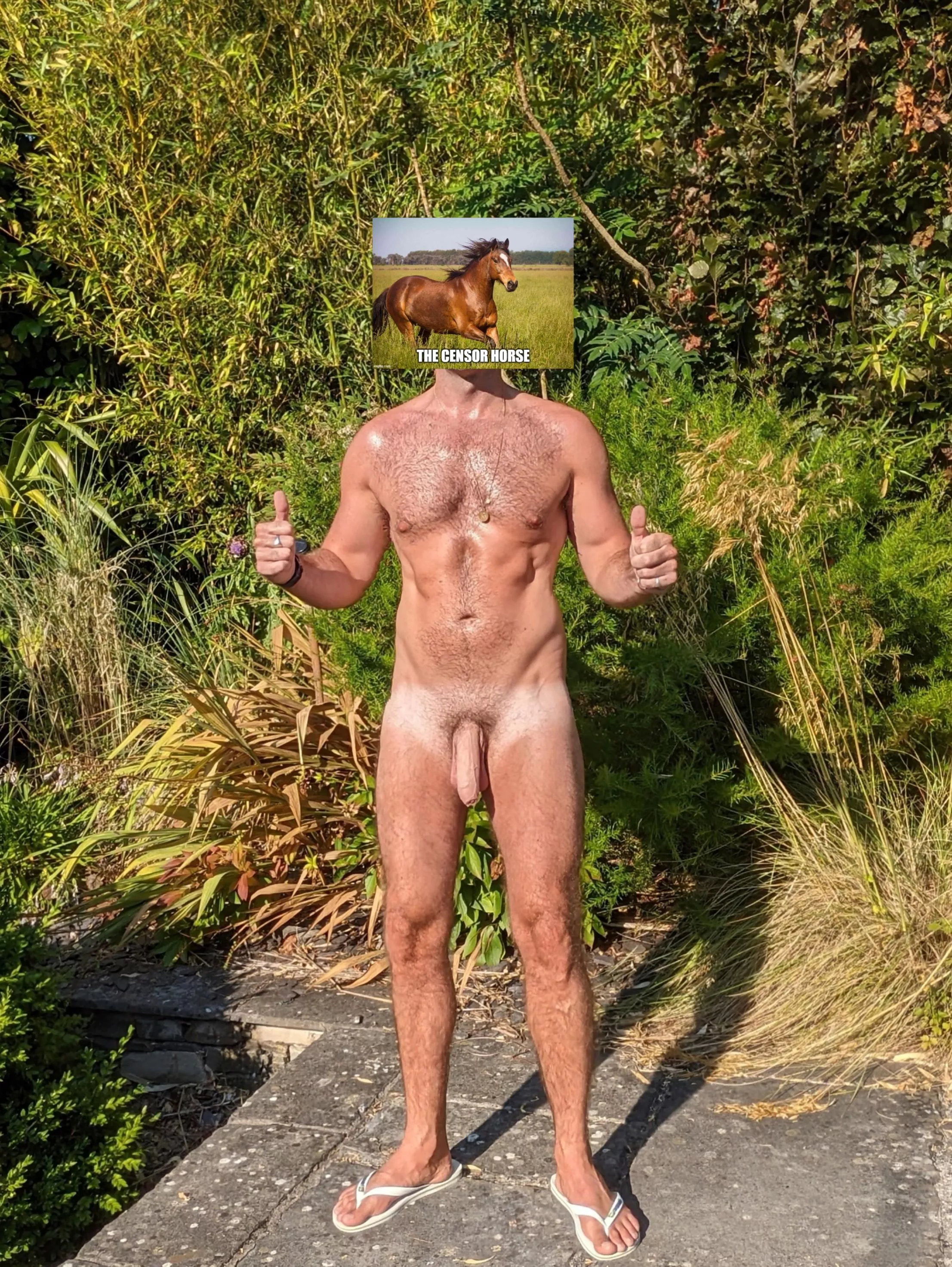 [35] Pardon the censor horse but these tan-lines were too good not to show off... posted by asalbocht