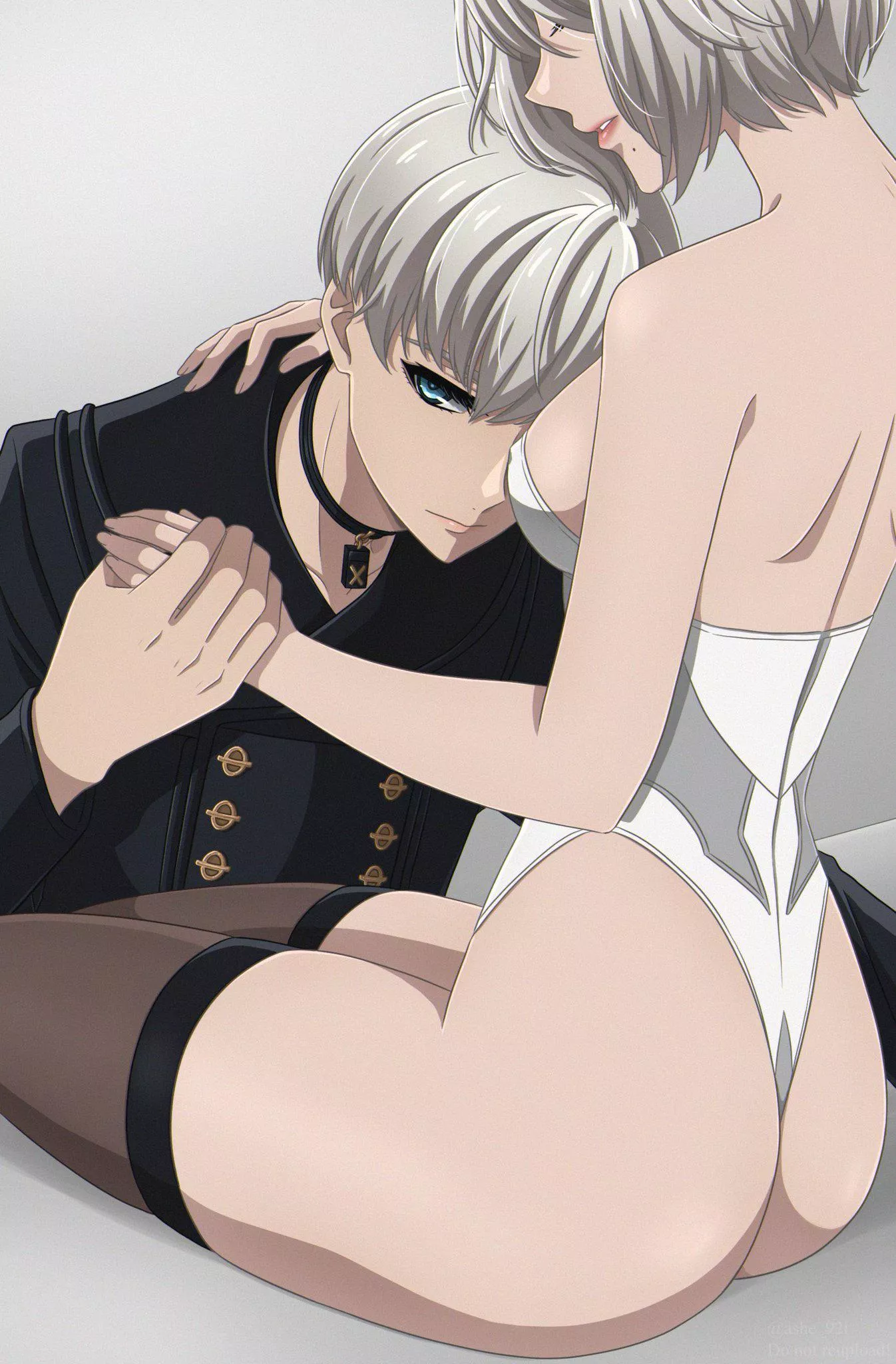 9S and 2B (ashe_92l) posted by Allan_Breno