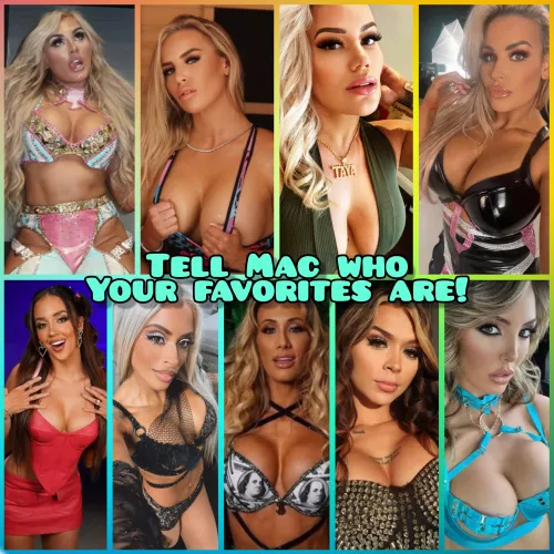 Any wrestling fans? Love how many of the females embrace the Bimbos look! by sharp0423