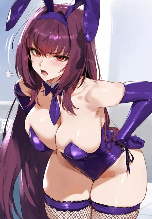 Bunny Scathach [Fate/GO] by CheetahSperm18
