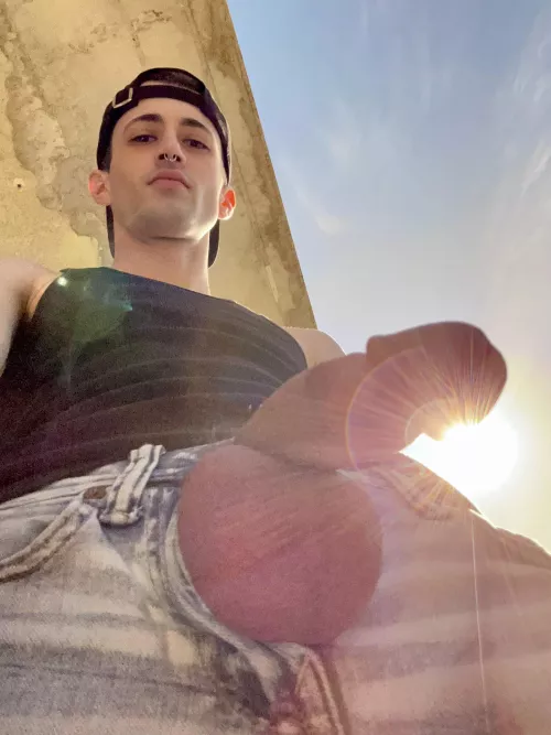 Cant eclipse this dick! 😏🌙 by KinkyOxBoy