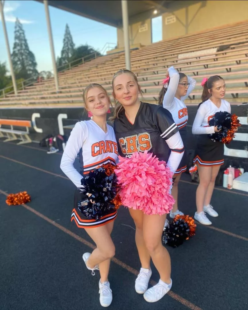 Community college cheerleaders posted by Adorable-Internet609