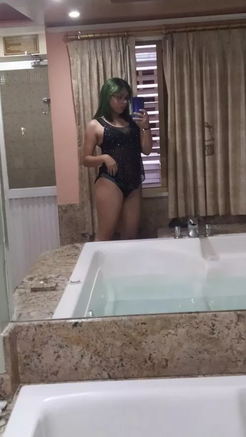 Cute face and perfect body for stretching by MaddisonMadness