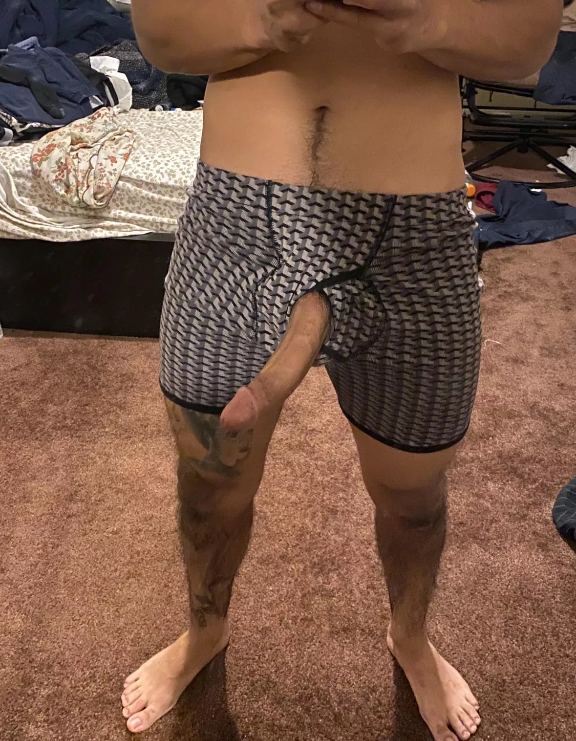 Describe my cock in 3 words.. posted by Hungboy619