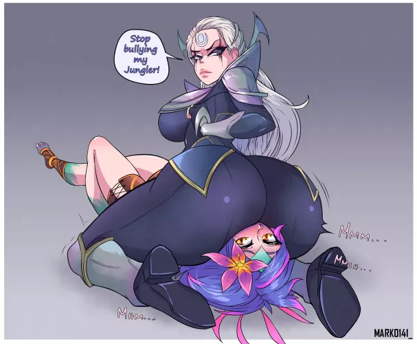 Diana's Mad at neeko (Marko141_) by clinicaldepression24