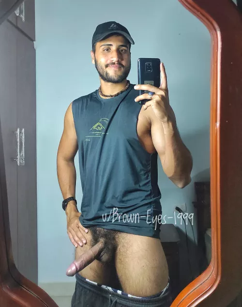 Do you think you would enjoy sucking my cock more or putting it deep in your ass? 🔥🥵. by Brown-Eyes-1999