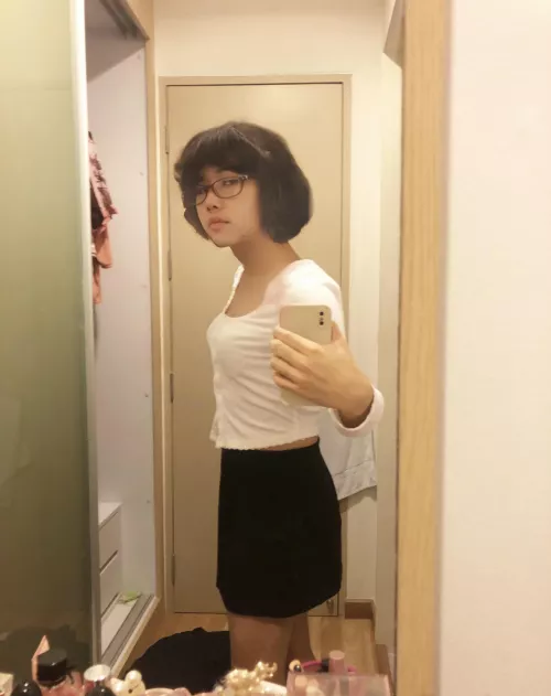 First time crossdress by Dry_Lack_4516