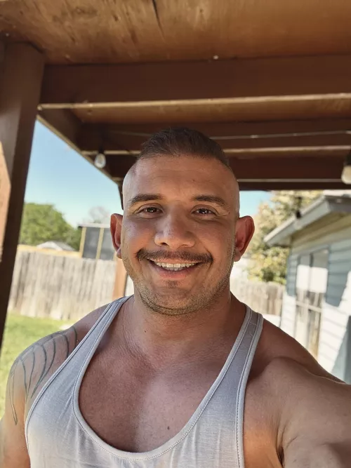 First time growing a mustache by elcapitanzamora