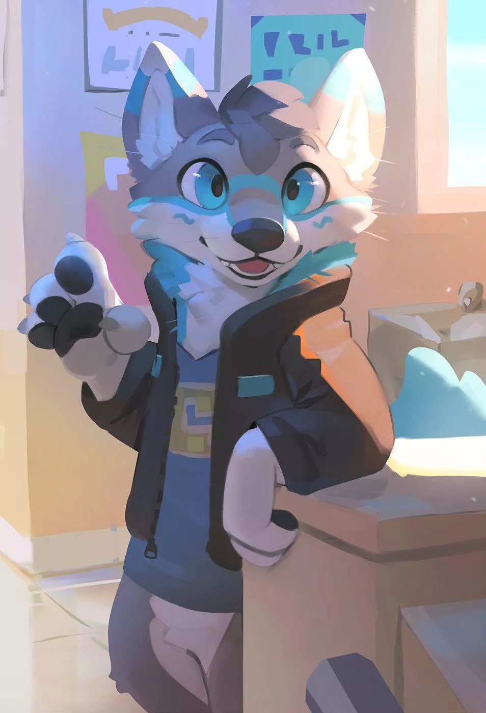 Floofy Friend [Elo] posted by DL2828