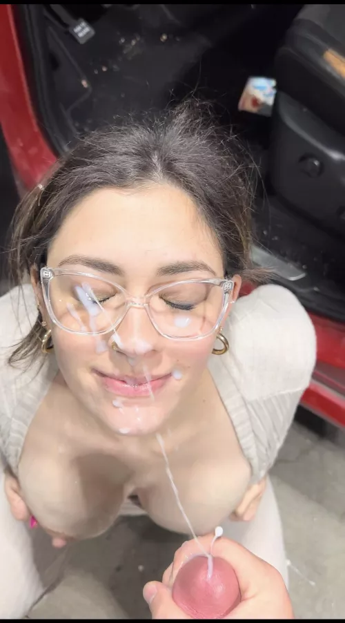 Good girls take cum where ever and when ever 😈 by Superb-Policy-4005