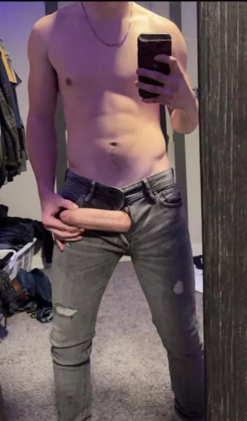 Huge cock on my teen jock body  by InformalRun2843