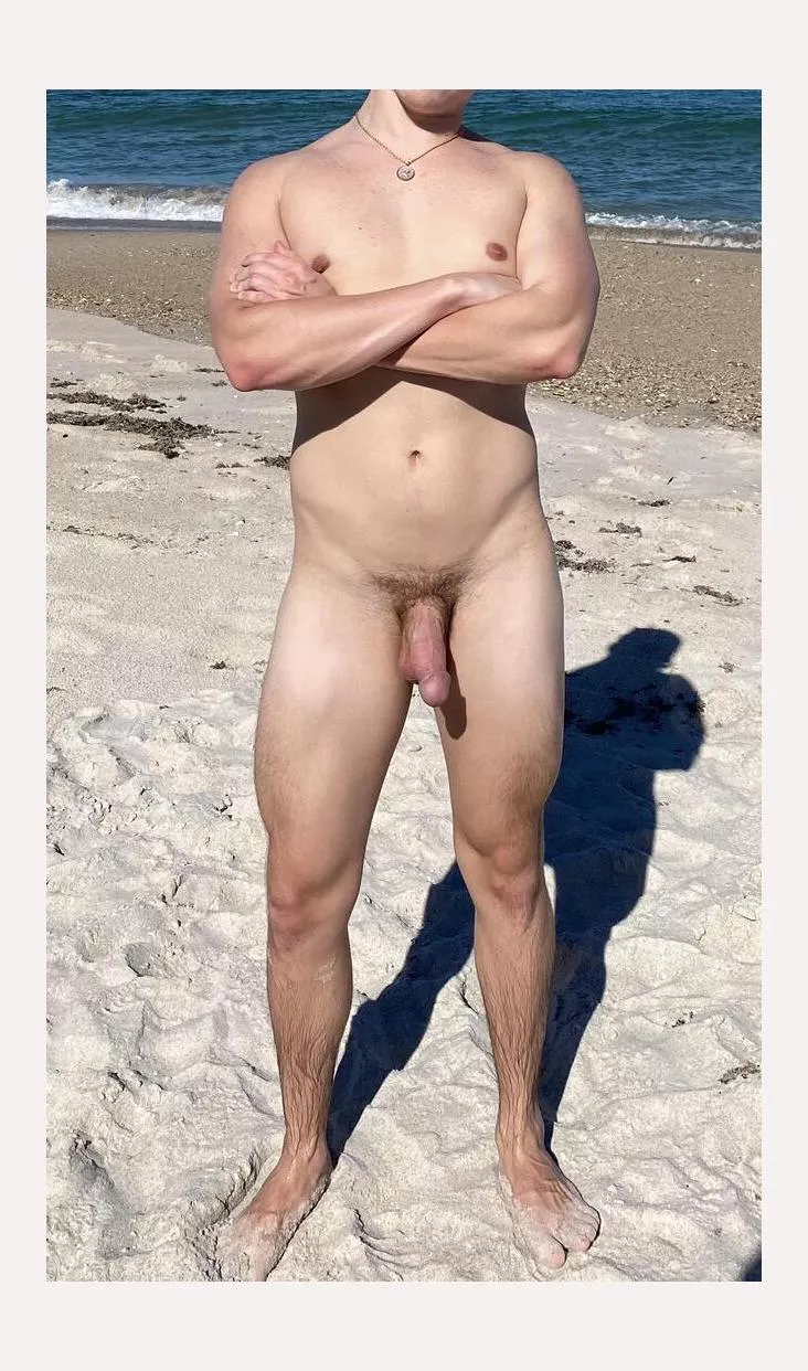 Hy cock wouldn’t stop chubbing at the nude beach 😩 posted by National_Toe_3970