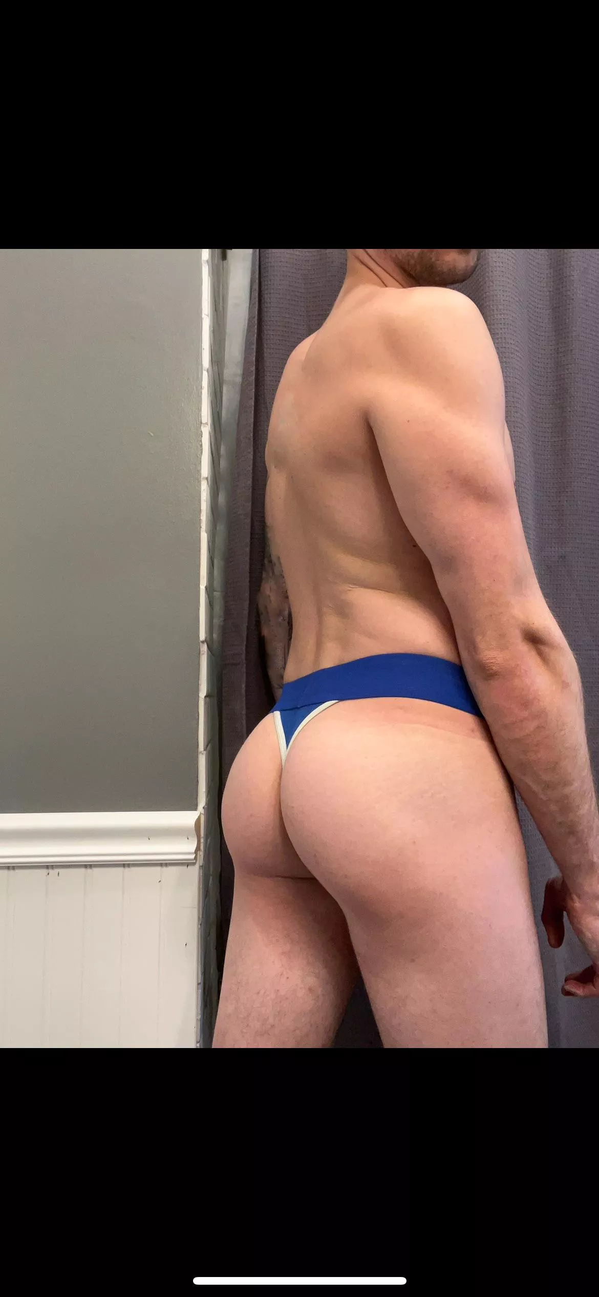 I feel the sexiest in a thong.  posted by Exhibitionist_twunk9