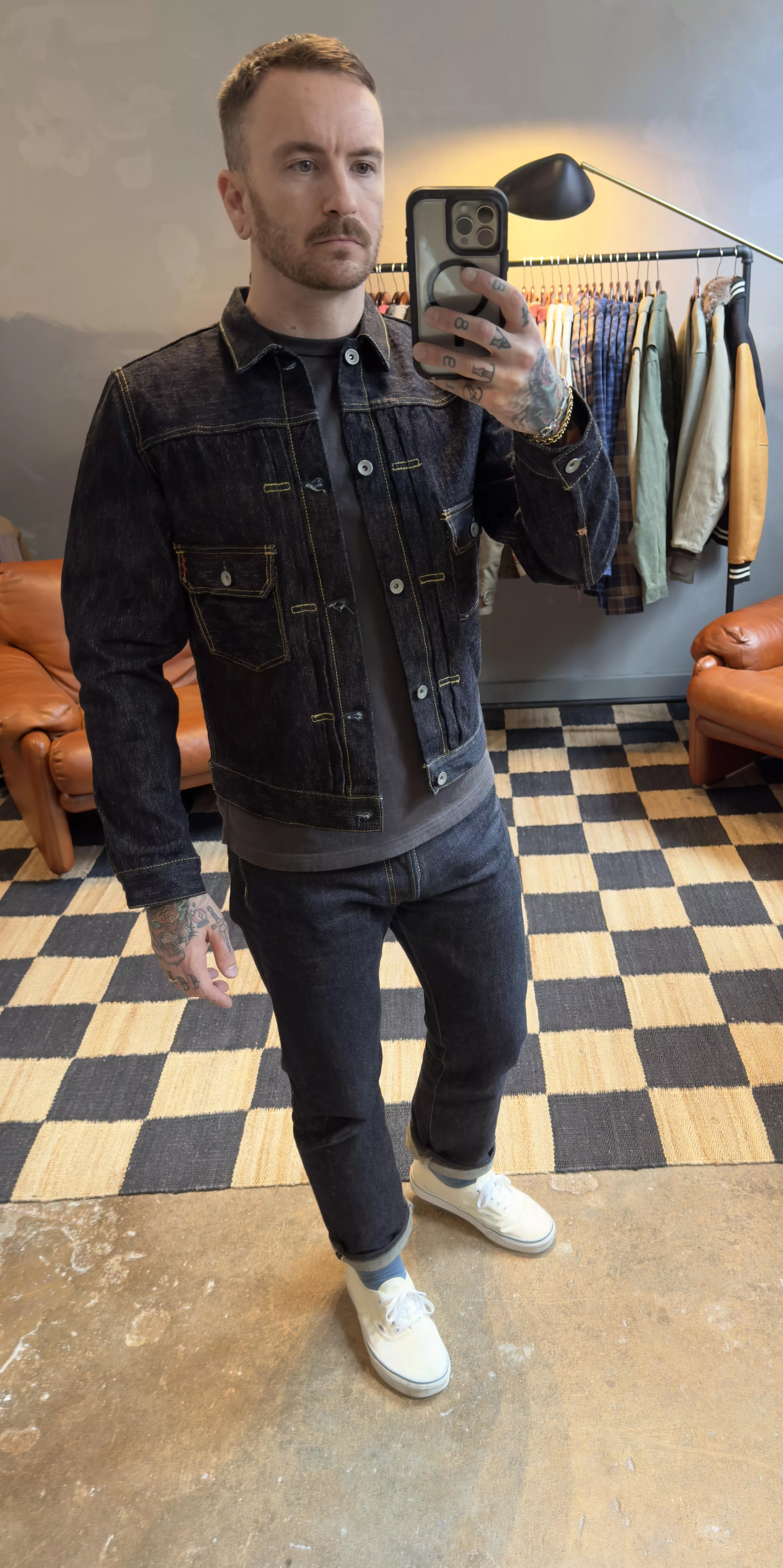 I finally bought this type 2 jacket I’ve been eyeing for 4 monthsssss. Just in time for summer in Atlanta lolllll posted by ohitsjustsean