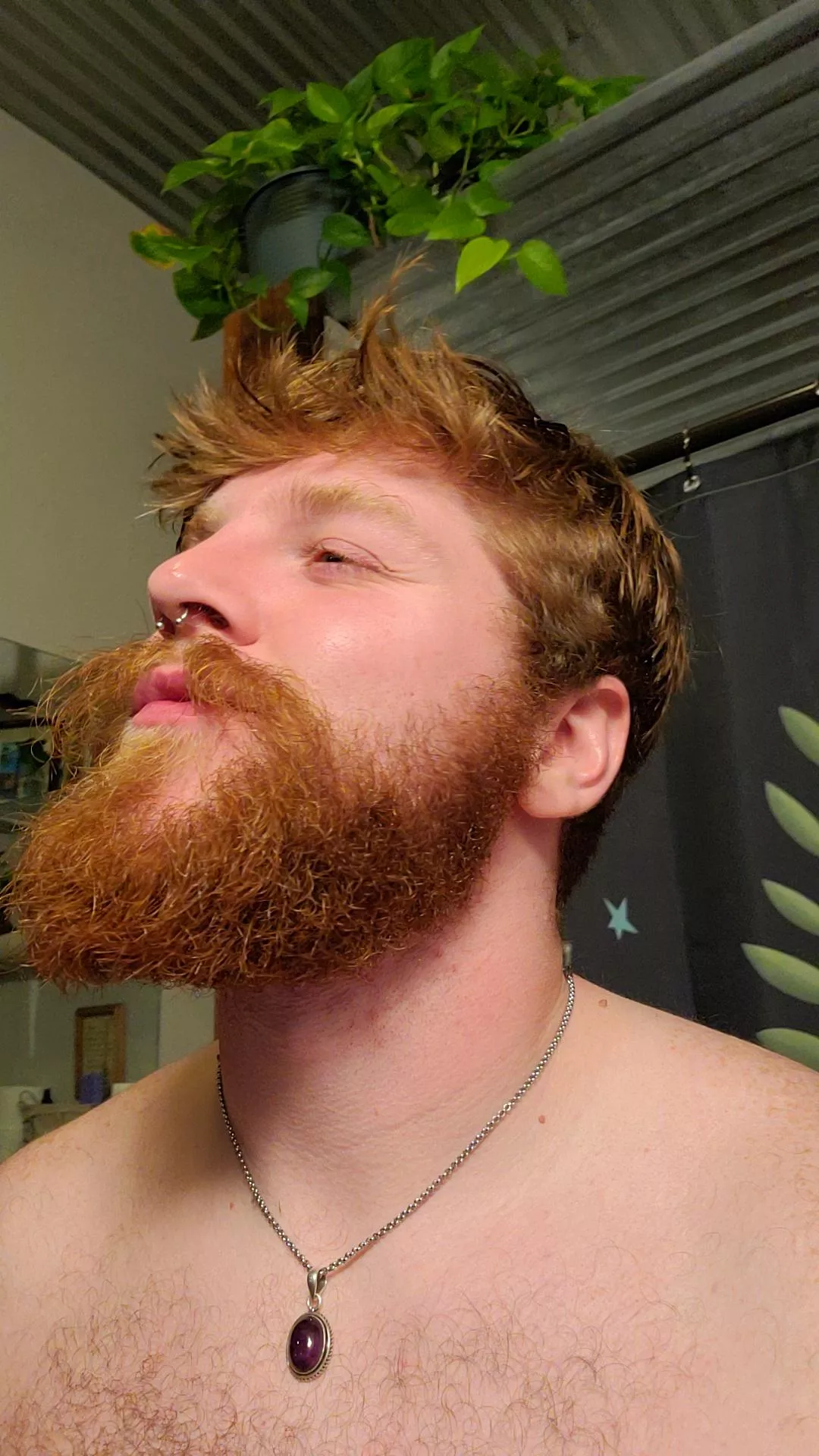 I kind of want to let my hair grow out again, but I'm on the fence.  posted by kaderedstone