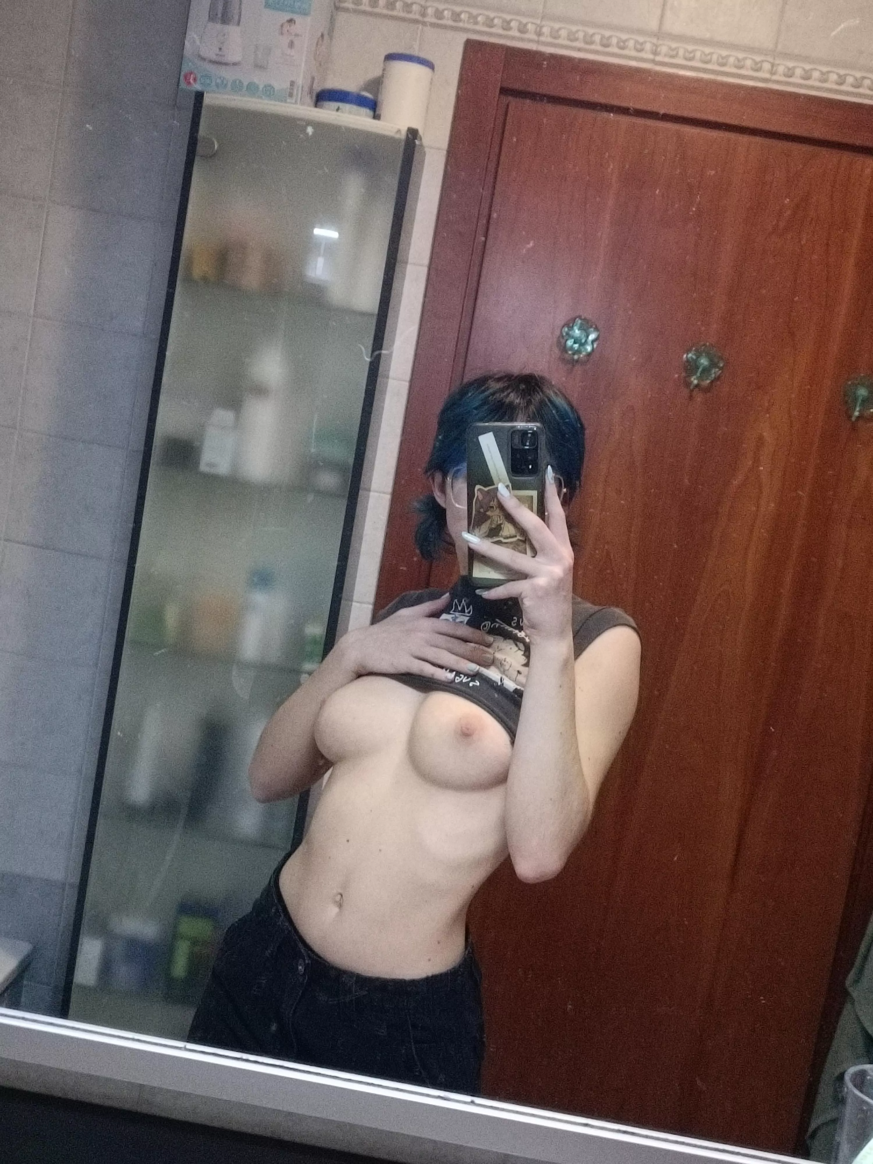 I think boobs still look good on masc girls ~ posted by AmaneAmaneee